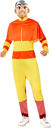 Rubie's Herren Avatar Der letzte Airbender Aang Kostüm Overall mit Umhang und Maske, wie abgebildet, X-Large Rubie's Herren Avatar Der letzte Airbender Aang Kostüm Overall mit Umhang und Maske, wie abgebildet, X-Large von Rubie's