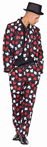 Rubie`s Herren Kostüm Pokerspieler Anzug Karneval Fasching Verkleiden Gr. 56 von Rubie's