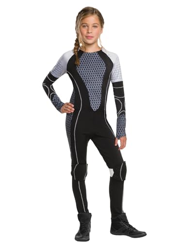 Rubie's Hunger Games für Kinder, Outfit von Tween Katniss, Größe Medium, Brustumfang 73,6 cm, Taillenumfang 68,6 cm Halloween Rubie's Hunger Games für Kinder, Outfit von Tween Katniss, Größe Medium, Brustumfang 73,6 cm, Taillenumfang 68,6 cm Halloween von Rubie's