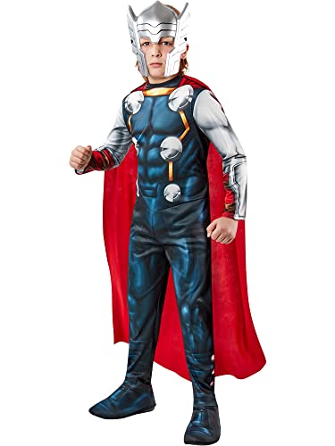 Rubie's Offizielles Kostüm Thor, Marvels Avengers, klassisch, für Kinder, Superhelden-Verkleidung, Größe XS von Rubie's