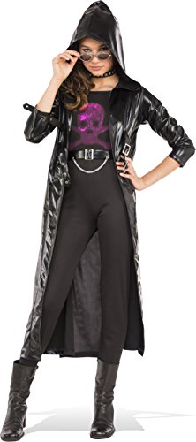 Rubie's IT630968-S Black Goth Coat Set Kostüm, Mehrfarbig, S von Rubie's
