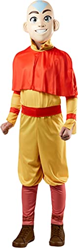 Rubies Offizielles Avatar The Last Airbender Aang Kinderkostüm, Kinderkostüm, Größe Alter 7–8 Jahre von Rubies