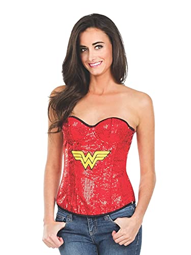 Rubie's Justice League Damen Kostüm Wonder Woman Pailletten Corsage Gr.S Rubie's Justice League Damen Kostüm Wonder Woman Pailletten Corsage Gr.S von Rubie's