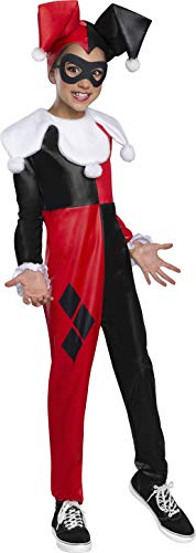 Rubie's Kinder DC Super Hero Mädchen Harley Quinn Kostüm Overall Medium 701812_M von Rubie's