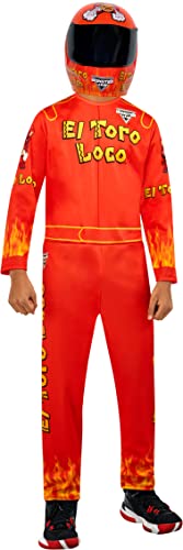 Rubies Monster Jam El Toro Loco Kostüm Overall und Maske für Motto-Party und Halloween, wie abgebildet, Größe M Rubies Monster Jam El Toro Loco Kostüm Overall und Maske für Motto-Party und Halloween, wie abgebildet, Größe M von Rubie's