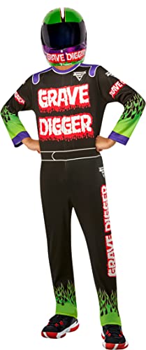 Rubie's Kinder Monster Jam Grabbagger Kostüm, Overall und Maske, wie abgebildet, Größe M Rubie's Kinder Monster Jam Grabbagger Kostüm, Overall und Maske, wie abgebildet, Größe M von Rubie's