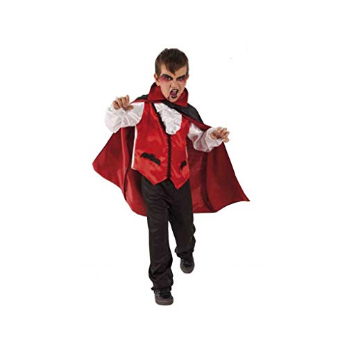 Rubies Conde Dracula Kostüm für Jungen und Mädchen, Weste mit Hemd mit Jet, Hose und Umhang, Vampire, Fledermäuse für Cosplay und Partys von Rubies