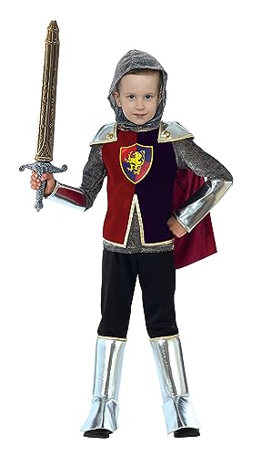 Rubies - Kostüm für Kinder des Mittelalterlichen Ritters – Größe 7-8 Jahre – Kinderkostüm Ritter Mittelalter mit Kettenhemd, Wappen, Hose, Umhang, Beinstulpen und Vorderarm-Protektoren, ideal Rubies - Kostüm für Kinder des Mittelalterlichen Ritters – Größe 7-8 Jahre – Kinderkostüm Ritter Mittelalter mit Kettenhemd, Wappen, Hose, Umhang, Beinstulpen und Vorderarm-Protektoren, ideal von Rubie's