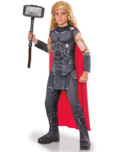 Rubie’s I-630783S Marvel Klassisches Thor-Ragnarok-Kostüm, Boys, rot, S Rubie’s I-630783S Marvel Klassisches Thor-Ragnarok-Kostüm, Boys, rot, S von Rubie’s