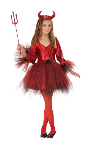 Rubie's Klassisches Teufelskostüm für Kinder, Rot, Größe M Rubie's Klassisches Teufelskostüm für Kinder, Rot, Größe M von Rubie's