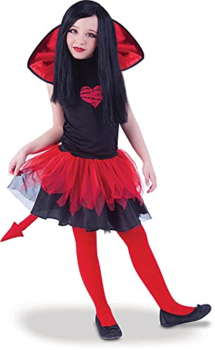Rubie's – Kostüm Tutu Diablesse – Halloween Kinder – S8712FRM – Größe M 5–7 Jahre von Rubie´s