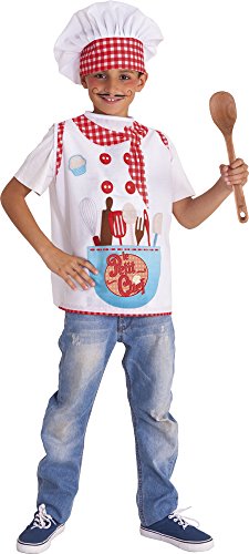 Rubies S8400-S Infantil Kostüm, Unisex - Kind, Weiß Rot, S (3-4 años) von Rubies