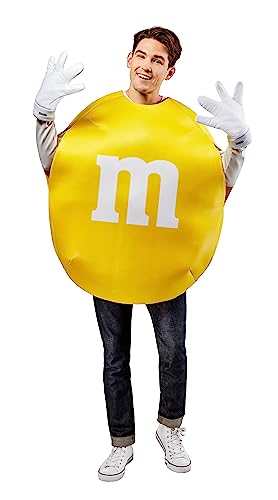 Rubie's M&m Wappenrock aus Schaumstoff für Erwachsene, gelb, Einheitsgr��e von Rubies