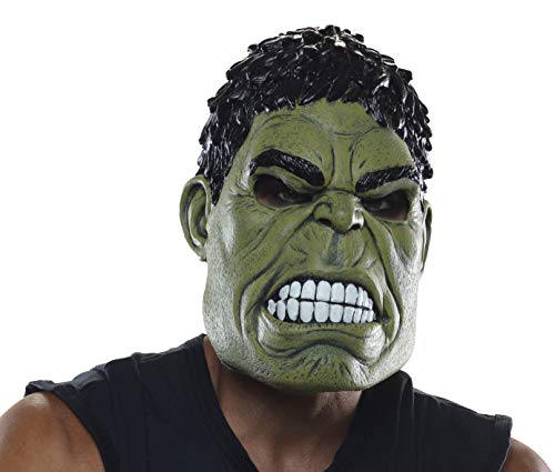 Rubie's Marvel Avengers Endgame Erwachsenenkostüm Hulk 3/4 Maske - - Einheitsgröße von Rubies