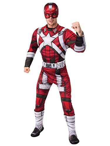 Rubie's Men Marvel Studios Black Widow Movie Deluxe Red Guardian Kostüme für Erwachsene, wie abgebildet, Standard US Rubie's Men Marvel Studios Black Widow Movie Deluxe Red Guardian Kostüme für Erwachsene, wie abgebildet, Standard US von Rubies