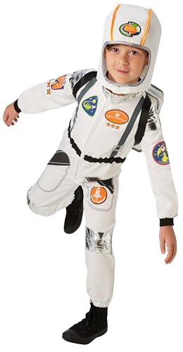 Rubie's Official, Astronautenkostüm für Jungen, NASA, Uniform, XL, Alter 9-10 Jahre. Halloween Rubie's Official, Astronautenkostüm für Jungen, NASA, Uniform, XL, Alter 9-10 Jahre. Halloween von Rubie's