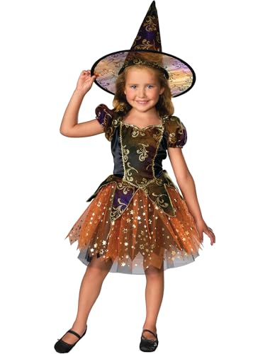 Rubie's Official, Glitzer-Hexenkleid - klein. Halloween von Rubie's