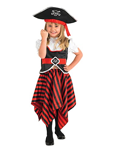 Rubie's Official, Kleinkinder-Kostüm, lumpiger Pirat, Mehrfarbig, 3-4 Jahre, 883620S. Halloween von Rubie's