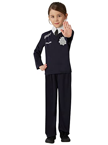 Rubie's Official, Polizistinnen-Faschingskostüm, medium. Halloween von Rubie's