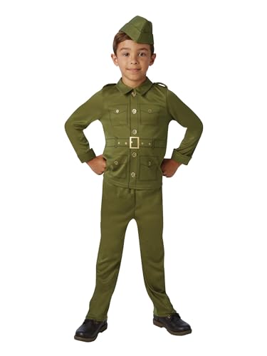 Rubie's Official, WW2 Soldaten-Kostüm für Kinder, groß. Halloween Rubie's Official, WW2 Soldaten-Kostüm für Kinder, groß. Halloween von Rubie's