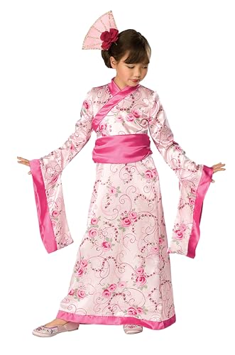 Rubie's Official, asiatische Prinzessin, Kinderkostüm, Mädchen, große Größe, Alter 8-10 Jahre. Halloween von Rubie's