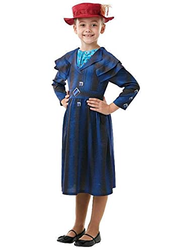 Rubie's 640649 Offizielle Disney Mary Poppins Returns Ovie-Kostümbuch-Woche-Figur für Mädchen (Alter 5–6 Jahre) (mehrfarbig, mittelgroß) Rubie's 640649 Offizielle Disney Mary Poppins Returns Ovie-Kostümbuch-Woche-Figur für Mädchen (Alter 5–6 Jahre) (mehrfarbig, mittelgroß) von Rubie's