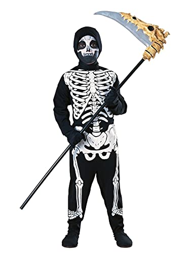 Rubie's Official 881907S Halloween-Spukhaus-Skelett-Kostüm, für Jungen, Größe S Halloween Rubie's Official 881907S Halloween-Spukhaus-Skelett-Kostüm, für Jungen, Größe S Halloween von Rubie's