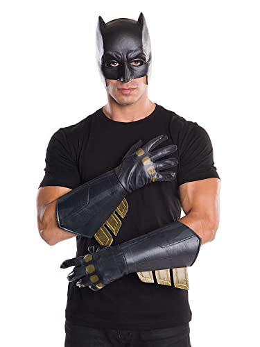 Rubie's Official Batman-Stulpenhandschuhe aus Dawn of Justice, Kostüm für Erwachsene Halloween von Rubie's