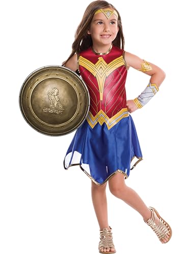 Rubie's Official DC Justice League Wonder Woman Kinderschild, 30,5 cm, Zubehör für Kinderkostüm, Braun Halloween Rubie's Official DC Justice League Wonder Woman Kinderschild, 30,5 cm, Zubehör für Kinderkostüm, Braun Halloween von Rubie's