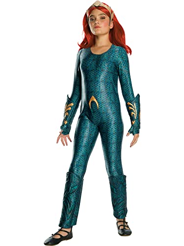 Rubie's Official Deluxe Mädchenkostüm Mera aus DC Aquaman der Film, Größe S, Alter 3-4 Jahre Halloween Rubie's Official Deluxe Mädchenkostüm Mera aus DC Aquaman der Film, Größe S, Alter 3-4 Jahre Halloween von Rubie's
