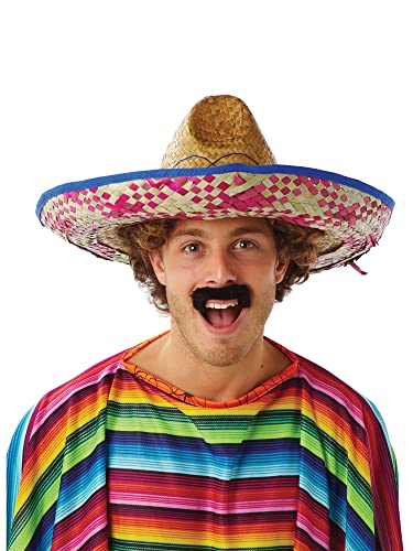 Rubie's Official Desperado-Schnurrbart, Erwachsenenkostüm, Einheitsgröße Halloween von Rubie's