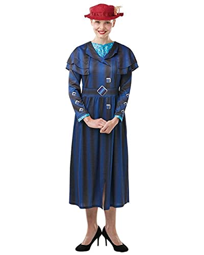 Rubie's Official Disney Mary Poppins Returns Kostüm zum Film für Erwachsene, Buchwoche-Filmfigur, Mädchen, Größe S (36-38) von Rubies