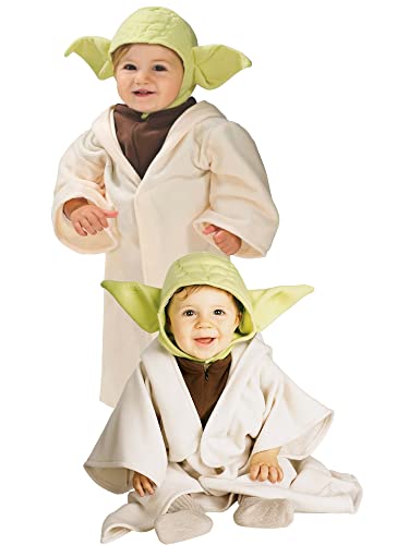 Rubie's Official Disney Star Wars Baby Yoda-Kostüm, Kinder-Kostüm, Kleinkind-Größe Halloween von Rubie's