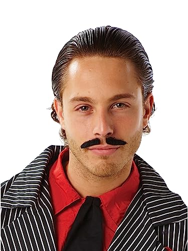 Rubie's Official Gangster-Schnurrbart, Erwachsenenkostüm, Einheitsgröße Halloween Rubie's Official Gangster-Schnurrbart, Erwachsenenkostüm, Einheitsgröße Halloween von Rubie's
