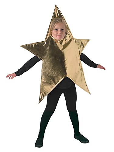 Rubie's Official Krippenstern, Weihnachtskostüm für Kinder, 4–6 Jahre, Einheitsgröße Halloween von Rubie's