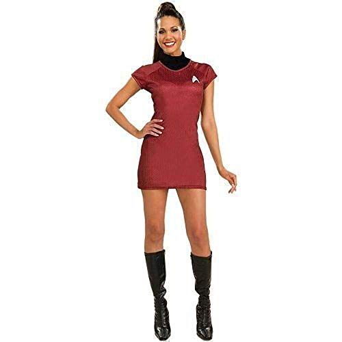 Rubie's Official Star Trek Dress Fancy Dress - Small UK 8 -10 , Red von Rubie's