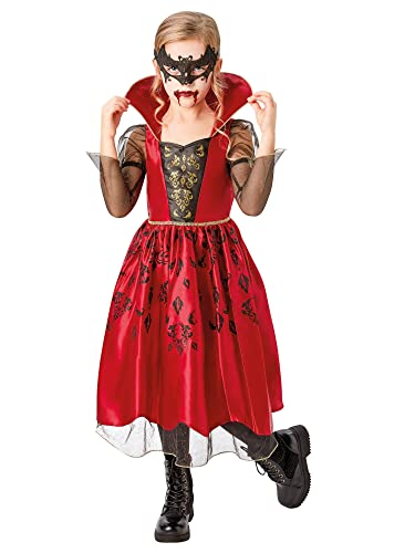 Rubie's Official Vampir, Halloween-Kostüm für Kinder, Größe Large, Alter 7-8 Jahre Halloween von Rubie's