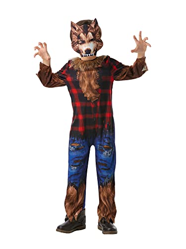 Rubie's Official Werwolf, Halloween-Kostüm für Kinder, Größe Small, Alter 3-4 Jahre Halloween von Rubie's