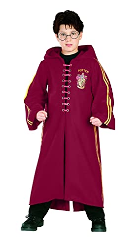 Rubie's Offiziell lizenzierter Harry Potter Quidditch-Umhang Deluxe, Kinderkostüm Rubie's Offiziell lizenzierter Harry Potter Quidditch-Umhang Deluxe, Kinderkostüm von Rubie's