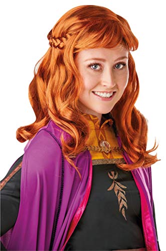 Rubie's 300474NS Offizielle Disney Frozen 2, Anna-Perücke, Kostüm-Accessoire, Einheitsgröße Rubie's 300474NS Offizielle Disney Frozen 2, Anna-Perücke, Kostüm-Accessoire, Einheitsgröße von Rubies