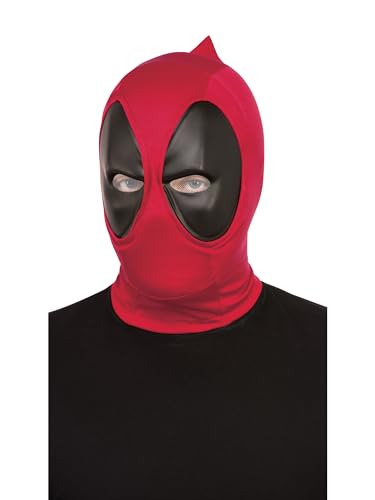 Rubie's Offizielles Disney-Kostümzubehör Deadpool-Maske, Marvel, luxuriös, Superheldenkostüm, Einheitsgröße von Rubie's