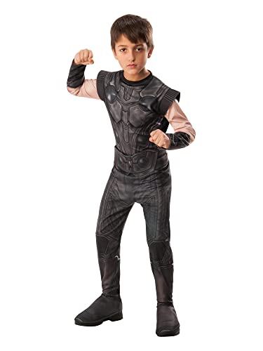 Rubie's Offizielles Avengers Infinity Wars Thor, klassisches Kinderkostüm, Größe M, Alter 5–7, Höhe 132 cm Mehrfarbig von Rubie's