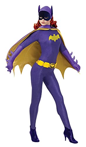 Rubies Offizielles Batgirl Grand Heritage Damen-Kostüm Batman, Größe L, Blau, 887211 von Rubies