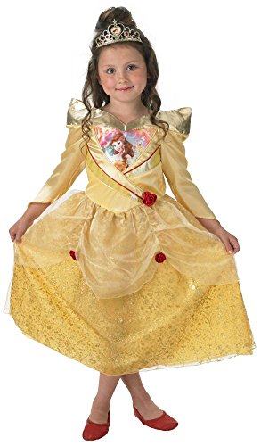 Rubie's Offizielles Belle-Kostüm, schimmernd, für Kinder – Größe: L von Rubie´s