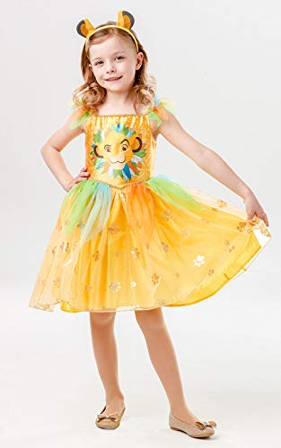 Rubie's 3002803-4 Offizielles Disney Der König der Löwen, Simba Löwe, Tutu Kleid, Tierkostüm,Mehrfarbig,Small Age 3-4 Rubie's 3002803-4 Offizielles Disney Der König der Löwen, Simba Löwe, Tutu Kleid, Tierkostüm,Mehrfarbig,Small Age 3-4 von Rubies