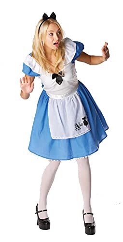 Rubie's Offizielles Disney-Kostüm Alice, Alice im Wunderland, klassisch, Damen, Erwachsenen-Verkleidung, Größe L von Rubie´s