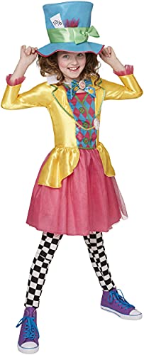 Rubies Offizielles Disney-Kostüm Verrückter Hutmacher, Mädchen, Alice im Wunderland, 13-14 Jahre von Rubies