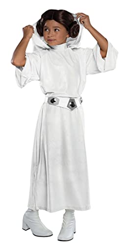 Rubie 's Offizielles Disney Star Wars Prinzessin Leia, Kinder Kostüm – Groß Alter 8-10 Halloween von Rubie's