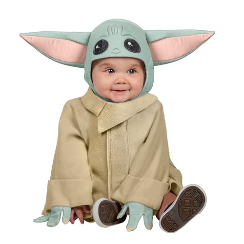 Rubie's Offizielles Disney Star Wars The Child Kleinkind-Kostüm, Kinderkostüm, Größe Kleinkind 1–2 Jahre, ‎Mehrfarbig von Rubie's