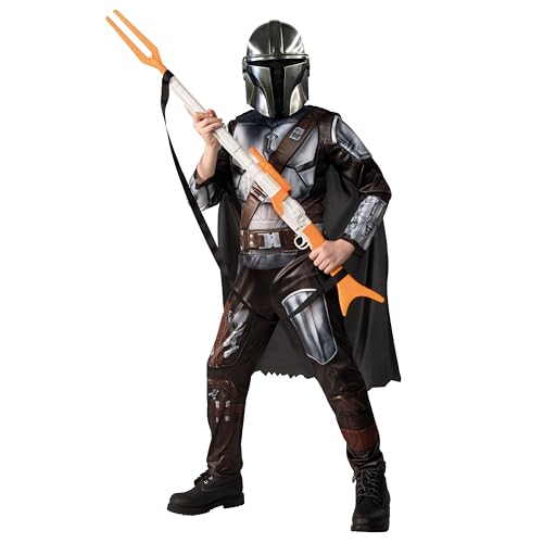 Rubie‘s Offizielles Disney Star Wars The Mandalorian Kinderkostüm, Kinderverkleidung, L-Größe, Alter 9 - 10 Jahre, Größe 137 - 149 cm Halloween Rubie‘s Offizielles Disney Star Wars The Mandalorian Kinderkostüm, Kinderverkleidung, L-Größe, Alter 9 - 10 Jahre, Größe 137 - 149 cm Halloween von Rubie's